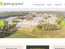 Tablet Screenshot of glasbergasjostad.se